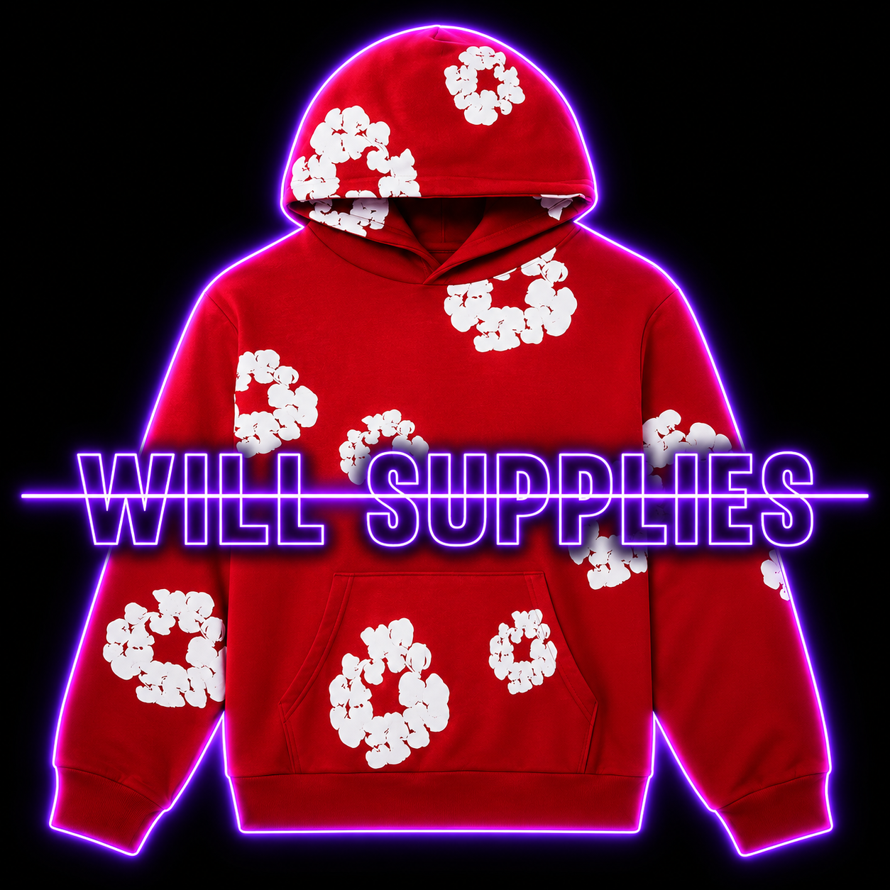 inspired by “Denm tear” hoodies collection