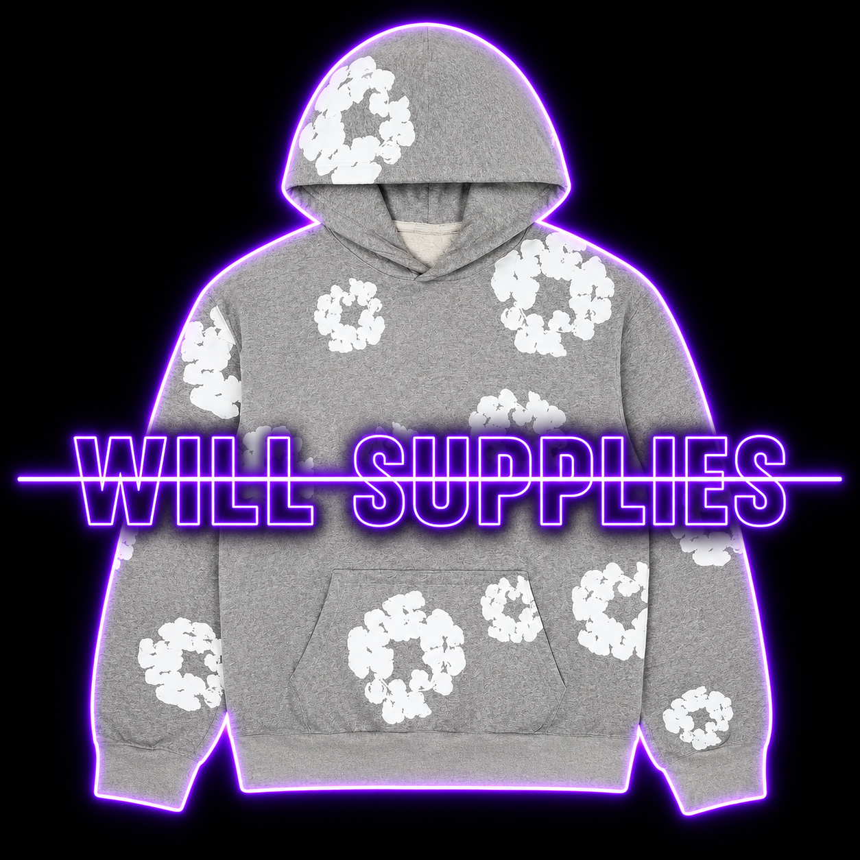 inspired by “Denm tear” hoodies collection
