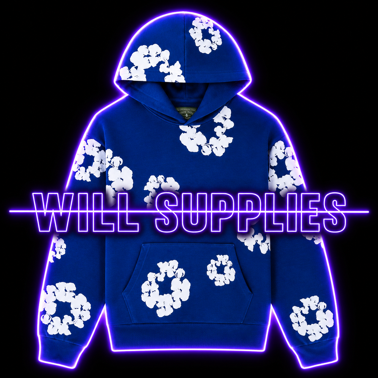 inspired by “Denm tear” hoodies collection